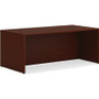 HON Mahogany Laminate Mod Desk Component - 29" Height x 72" Width x 36" Depth - Material: Metal - Finish: Mahogany Laminate