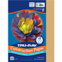 Tru-Ray Construction Paper - Art Project, Craft Project - 9" Width x 12" Length - 76 lb Basis Weight - Almond - Fiber, Sulphite