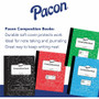 Pacon Composition Book - 24 Sheets - 48 Pages - 9.8" Width x 7.5" Depth - Blue Marble Cover - Durable Cover, Soft Cover