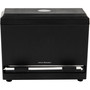 Mind Reader Anchor One-Touch Straw Dispenser - 250 x Straw - 7.50" Height4.50" Depth x 9.25" Length - Counter - Adjustable, Lightweight, Easy to Clean, Compact, Sturdy, Durable - Black