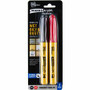 Avery Marks A Lot UltraDuty Markers, Chisel Tip, 2 Assorted Markers (29863) - 5 mm Bold Chisel, Narrow Narrow Marker Point - Black, Red Ink - Polyester Tip