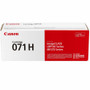 Canon 071 Original High Yield Laser Toner Cartridge - Black - 1 Each