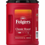 Folgers Ground Classic Roast Coffee - Medium - 40.3 oz Per Canister - Ground - Mountain Grown, Classic Roast - Kosher/