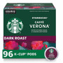 Starbucks K-Cup Caffe Verona Coffee - Compatible with Keurig Brewer - K-Cup - Caffe Verona - 24/Box