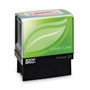 COSCO 2000PLUS Green Line Message Stamp, Received, 1.5 x 0.56, Red