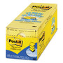 Post-it Pop-up Notes Original Canary Yellow Pop-up Refill Cabinet Pack, 3" x 3", Canary Yellow, 90 Sheets/Pad, 18 Pads/Pack