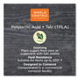 World Centric TPLA Compostable Cutlery, Knife, Plastic, White, 1,000/Carton