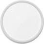 Dart HIPS Plastic Vented Lids - 4.8" Diameter - High Impact Polystyrene (HIPS) - Translucent - 100/Pack