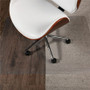 deflecto SuperGrip Chair Mat, Rectangular, 48 x 36, Clear, Ships Rolled