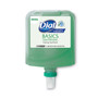 Dial Professional Basics Hypoallergenic Foaming Hand Wash Refill for 1700 Dispenser, with Vitamin E, Honeysuckle Scent, 1.7 L, 3/Carton