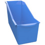 deflecto Antimicrobial Book Bin, 14.2 x 5.34 x 7.35, Blue