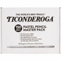 Ticonderoga Pre-Sharpened Pencil, 2.2 mm, HB (#2), Black Lead, Pastel Assorted Barrel Colors, 150/Pack