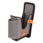 ergodyne Squids 5541 Handheld Barcode Scanner Holster with Belt Clip, 2 Compartments, 2.75 x 3.5 x 7.3, Polyester,Gray