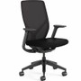 HON Flexion Task Chair - Black Seat Color - Fabric Seat Material - Black Back Color - Mesh Back Material - Black Frame Color