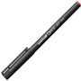 uniball ONYX Roller Ball Pen, Stick, Extra-Fine 0.5 mm, Red Ink, Black/Red Barrel, Dozen (UBC60042) View Product Image