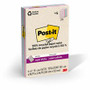 Post-it Super Sticky Adhesive Note - 4" Flag/Note Width x 6" Flag/Note Length - Rectangle - 45 Sheets per Pad - Assorted Wanderlust Pastel - Repositionable