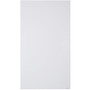 Quartet InvisaMount Vertical Glass Dry-Erase Board - 48x85 - 85" (7.1 ft) Width x 48" (4 ft) Height - White Glass Surface - Rectangle - Vertical