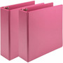 Samsill Earth's Choice Plant-based View Binders - 3" Binder Capacity - Letter - 8 1/2" x 11" Sheet Size - 3 Ring(s) - Fastener(s): Round Ring - (SAMU86876)