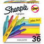 Sharpie Accent Highlighter - Chisel Marker Point - Assorted Pastel Ink - Dry