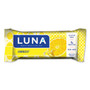 LUNA Bar Whole Nutrition Bar, Lemon Zest, 1.69 oz Bar, 15 Bars/Box