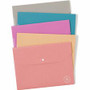 U Brands U-Eco Letter File Pocket - 8 1/2" x 11" - 1 Pocket(s) - Poly - Assorted - 0% Recycled