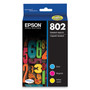 Epson DURABrite Ultra 802 Original Inkjet Ink Cartridge - Black - 1 Each - Inkjet