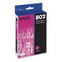Epson DURABrite Ultra 802 Original Inkjet Ink Cartridge - Black - 1 Each - Inkjet