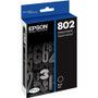 Epson DURABrite Ultra 802 Original Inkjet Ink Cartridge - Black - 1 Each - Inkjet