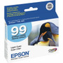 Epson Claria No. 99 Original Inkjet Ink Cartridge - Light Cyan - 1 Each - Inkjet - Light Cyan