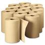 Georgia Pacific Professional Pacific Blue Basic Nonperforated Paper Towels, 1-Ply, 7.88 x 350 ft, Brown, 12 Rolls/Carton (GPC26401) View Product Image