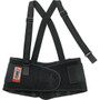 Ergodyne ProFlex High-performance Back Support - 30" to 34" Waist Size - Strap Mount - Black