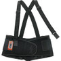 Ergodyne ProFlex High-performance Back Support - 30" to 34" Waist Size - Strap Mount - Black
