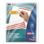 Avery Print and Apply Index Maker Clear Label Dividers, Copiers, 8-Tab, 11 x 8.5, White, 5 Sets