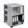 DURABLE Multifunction Trolley - 6 Shelf - 132 lb Load Capacity - 4 Casters - DBL311310