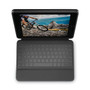 Logitech Rugged Folio Keyboard Case for iPad 7th/8th Gen, Gray