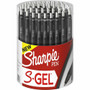 Sharpie S-Gel Gel Pen - 0.7 mm Medium Pen Point - Refillable - Retractable - Black Ink - Gel-based