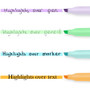 Sharpie Accent Highlighters w/Smear Guard - Chisel Marker Point - (SAN2157486)