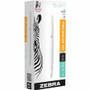 Zebra Pen bLen Retractable Gel White Barrel 0.7mm Dozen - 0.7 mm Medium Pen Point - Retractable - Black Ink - Gel-based - White Barrel