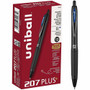 uniball™ 207 Plus+ Gel Pen - 0.7 mm Medium Conical Pen Point - Refillable - Retractable - Blue Ink - Gel-based, Nanofiber Ink