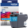 Brother LC402XLCS Original High Yield Inkjet Ink Cartridge - Cyan - 1 Each