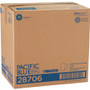 Georgia Pacific Professional Pacific Blue Basic Nonperforated Paper Towels, 1-Ply, 7.88" x 350 ft, White, 12 Rolls/Carton