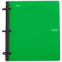 Mead Five Star Flex Hybrid NoteBinder - 1" Binder Capacity - 200 Sheet Capacity - Pocket(s): 2 - 5 Divider(s) - Plastic
