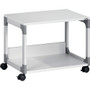 DURABLE System 48 Multifunction Trolley - 2 Shelf - 4 Casters - Plastic, Melamine Faced Chipboard (MFC), Steel - DBL371010