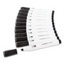 U Brands Chisel Tip Dry-Erase Markers - Black Ink - (UBR2925U0112)