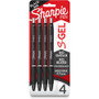 Sharpie S-Gel Pens - 0.7 mm Medium Pen Point - Refillable - Retractable - Black Ink - Gel-based