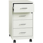 NuSparc Mobile Storage Cabinet - 14.2" Width x 18" Depth x 26.5" Height - (NPRVF418DMWE)