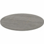 Lorell Hospitality/Conference Tabletop - x 1" Thickness x 36" Diameter - Band Edge - Weathered Charcoal Table Top - Sturdy - For Reception Area, Conference Table, Breakroom, Lobby, Meeting, Office
