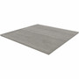 Lorell Hospitality/Conference Tabletop - 42" Width x 1" Thickness x 42" Length - Band Edge - Weathered Charcoal Table Top - For Reception Area, Conference Table, Breakroom, Lobby, Meeting, Office