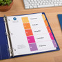 Avery Ready Index 5-tab Dividers - 15 x Divider(s) - 1-5 - 5 Tab(s)/Set - 8.5" Divider Width x 11" Divider Length - 3 Hole Punched