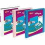 Avery 1/2" Two-Tone View 3-Ring Binder With Pockets - 1/2" Binder Capacity - Letter - 8 1/2" x 11" Sheet Size - 135 Sheet Capacity - 45/64" Spine Width - 135 x 0.50" Ring - AVE17241